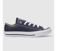 Converse Asox Core Kid Boys Lace Up Unisex Trainers In Navy UK Size 1- 14