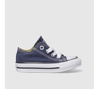 Converse Navy All Star Lo Toddler Trainers UK 4 (EU 20)