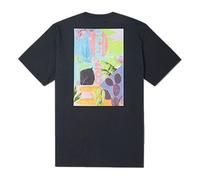 Converse Neon Nature Graphic T-Shirt Asia Sizing 'Black' 10023463-A02 L