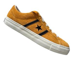 Converse One Star Academy Pro Suede Unisex Yellow Trainers, A06425C, yellow, 44.5 EU
