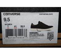 Converse One Star Pro Leather Lo Ox Low Natural Fur Black Real Fur 558028C