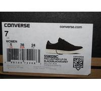 Converse One Star Pro Leather Lo Ox Low Natural Fur Black Real Fur 558028C