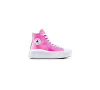 Converse Pink All Star Move Hi Girls Youth Trainers UK 4 (EU 37)