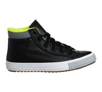Converse Childrens Unisex PC Kids Black Trainers Leather - Size UK 4