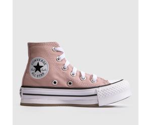 Converse Pink Multi All Star EVA Lift Hi Girls Junior Trainers UK 11 (EU 28½)