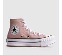 Converse Pink Multi All Star EVA Lift Hi Girls Junior Trainers UK 13 (EU 31½)