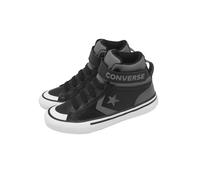 Converse Pro Blaze Strap Black Grey Kids Preschool Casual Shoes A09329C
