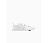 Converse Pro Blaze Strap Leather Low-Top Shoe For Kids In White, Size 3.5