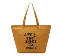 Converse Renew Life's Too Short To Waste Canvas Tote Bag 'Brown' 10018575-A01 O