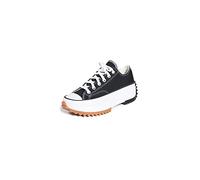 Converse Run Star Hike Ox Platform Trainers Black White - 6.5 UK