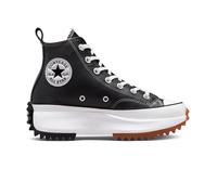 Converse Run Star Hike Platform Foundational Leather High-Top Shoe In Black, Size 8 Black 8