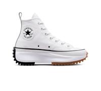 Converse Run Star Hike Platform Foundational Leather High-Top Shoe In White, Size 9.5 White 9.5