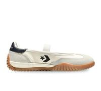 Converse Run Star Trainer Ballet Flat Slip Women's Ballet Flats, White/Grey/Black - A16250C, White Grey Black, 4.5 UK