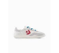 Converse Run Star Trainer Color Pop Low-Top Shoe Suede In White, Size 4