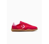 Converse Run Star Trainer Low-Top Shoe Suede In Red, Size 13