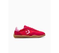 Converse Run Star Trainer Low-Top Shoe Suede In Red, Size 8