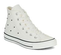 Converse - Canvas sneakers - Chuck Taylor All Star Classic High Egret/Black/Egret for Women - Size 3,5 UK - White White 3.5 UK