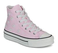 Converse Pale Pink All Star EVA Lift Hi Beaded Girls Youth Trainers UK 4 (EU 37)