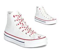 Converse Shoes (High-top Trainers) CHUCK TAYLOR ALL STAR EVA LIFT in White 4.5