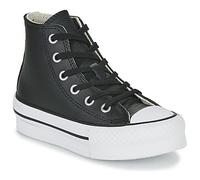 Converse Shoes (High-top Trainers) Chuck Taylor All Star Eva Lift Leather Foundation Hi in Black 12 kid
