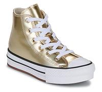 Converse Shoes (High-top Trainers) CHUCK TAYLOR ALL STAR EVA LIFT PLATFORM METALLIC in Gold 1 kid