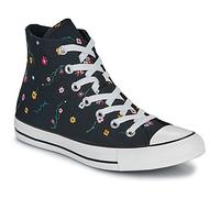 Converse Shoes (High-top Trainers) CHUCK TAYLOR ALL STAR FLORAL in Black 3.5