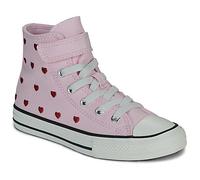 Converse Pink Chucks in Love All Star Hi 1V Girls Junior Trainers UK 1 (EU 33)