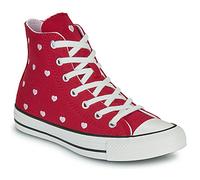 Converse Shoes (High-top Trainers) CHUCK TAYLOR ALL STAR HEARTS ROSES in Red 4