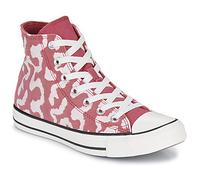 Converse Shoes (High-top Trainers) CHUCK TAYLOR ALL STAR LEOPARD REMIX in Pink 3.5