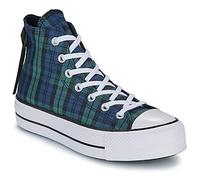 Converse Chuck Taylor All Star Lift Flat Ankle Boots, Green, 4 UK