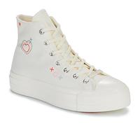 Converse Shoes (High-top Trainers) CHUCK TAYLOR ALL STAR LIFT in White 3.5