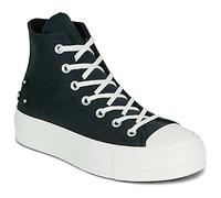 Converse - High wedge shoes - Chuck Taylor All Star Lift High Black/Black/Egret for Women - Size 5,5 UK Black 5.5 UK