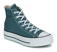 Converse Shoes (High-top Trainers) CHUCK TAYLOR ALL STAR LIFT PLATFORM in Green 3.5