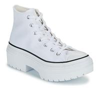 Converse Womens Chuck Taylor All Star Lugged Heel Platform, White/Black/Egret, 7.5 Women/5.5 Men