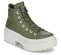 Converse Shoes (High-top Trainers) CHUCK TAYLOR ALL STAR LUGGED HEEL WATERPROOF in Green 7.5