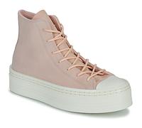 Converse Shoes (High-top Trainers) CHUCK TAYLOR ALL STAR MODERN LIFT PLATFORM MONO SUEDE in Pink 5