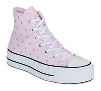 Converse Shoes (High-top Trainers) LIFT PLATFORM EMBROIDERED STARS in Pink 6