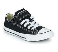 Converse Kids Easy-On Velcro Ox Trainers - Black, Black, Size 1.5 Older Black