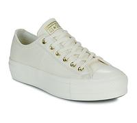 Converse Shoes (Trainers) CHUCK TAYLOR ALL STAR LIFT PLATFORM GOLD in White 5