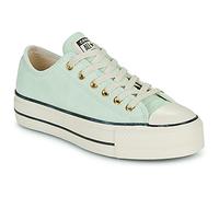 Converse Shoes (Trainers) CHUCK TAYLOR ALL STAR LIFT PLATFORM SUEDE in Green 3.5