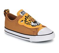 Converse Shoes (Trainers) CHUCK TAYLOR ALL STAR ONE STRAP LEOPARDS EASY-ON in Brown 8 toddler
