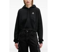 Converse Star chevron cropped hoodie - Black L-XL