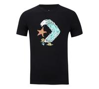 Converse Star Chevron Ocean T-Shirt Asia Sizing 'Black' 10008087-A01 M