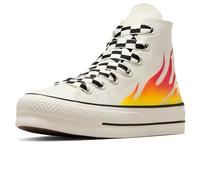 Converse Star Platform Flame A07892C Women's Shoes, White, 36 EU