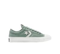 Converse Star Player 76 A13607C Unisex Trainers, 44 EU, Retro Low-Top Trainers with Suede Upper, Ortholite Comfort Insole, Classic Star Chevron Logo, Green Leisure Shoes