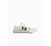 Converse Star Player 76 Easy-On Low-Top Shoe Canvas For Kids In White, Size 1.5