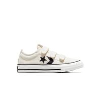 Converse Star Player 76 Easy-On Low-Top Shoe Canvas For Kids In White, Size 2.5 White 2.5