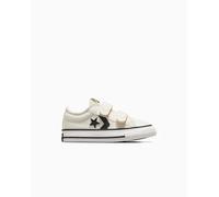 Converse Star Player 76 Easy-On Low-Top Shoe Canvas For Kids In White, Size 3