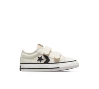 Converse Star Player 76 Easy-On Low-Top Shoe Canvas For Kids In White, Size 4 White 4
