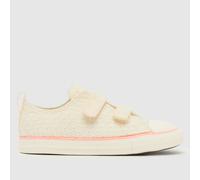 Converse Stone All Star Lo 2V Girls Toddler Trainers UK 8 (EU 24)